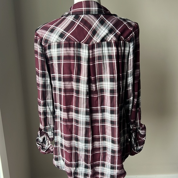 My Style Plaid 1/2 Zip Shirt - Picture 7 of 11